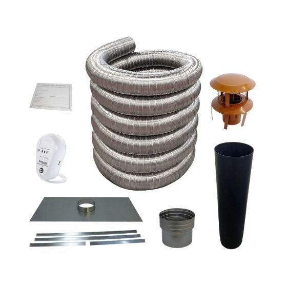 Woodburner & Flue Liner Bundle - Arundel Multifuel Package