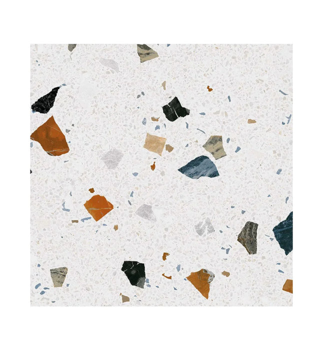 Frammento Multi Terrazzo Effect Porcelain Tile 600 x 600 x 9mm