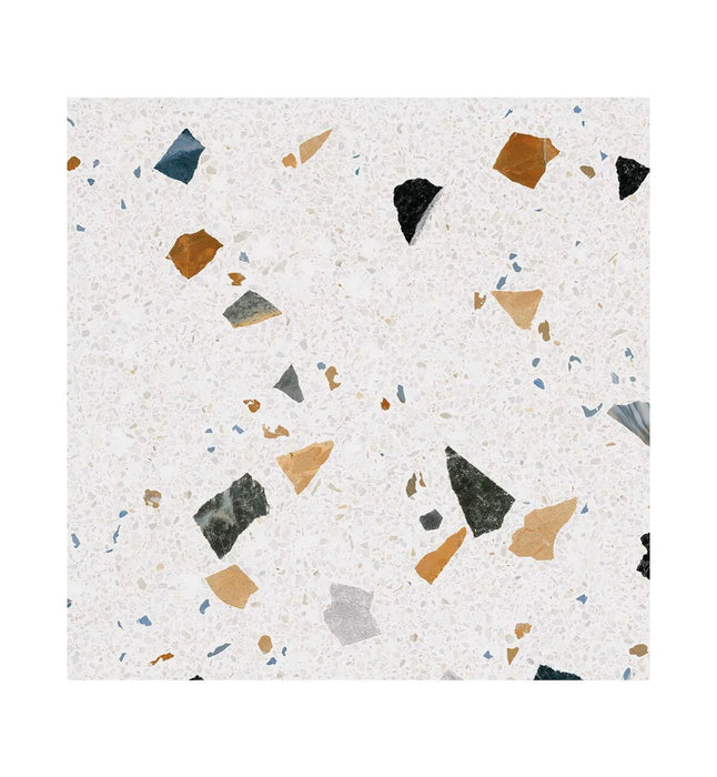 Frammento Multi Terrazzo Effect Porcelain Tile 600 x 600 x 9mm