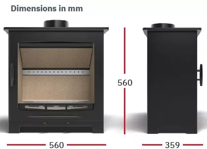 Castle Stoves - Stirling 5kw