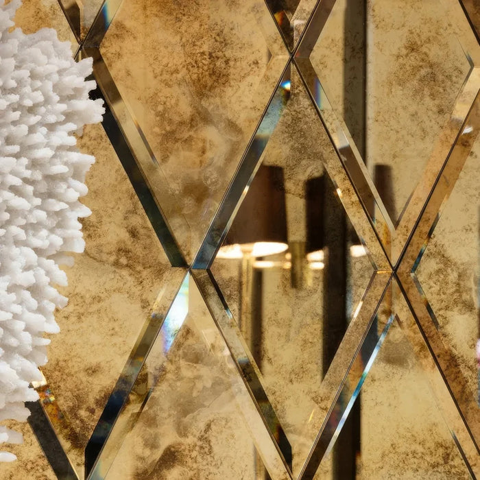 Rococo Glass Mirror Diamond