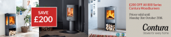 Contura woodburners £200 off